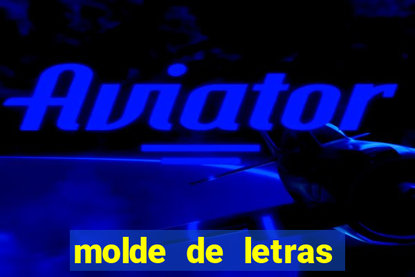 molde de letras feliz natal para imprimir